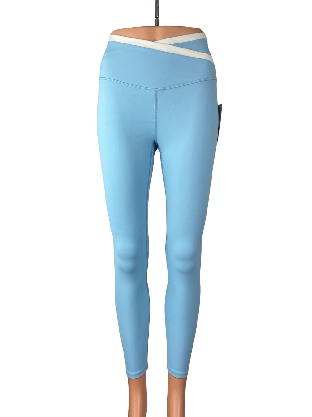 NEW All in Motion Blue High Rise Yoga Workout Athletic Leggings Pants Size M